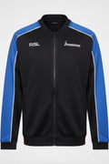 RSL Herren Trainingsjacke Grau Blau Rot Größe L