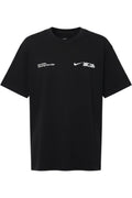Nike Unisex T-Shirt Air Lab Schwarz Print Größe S