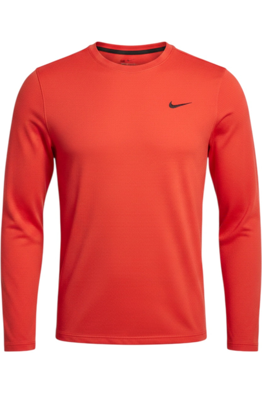 Nike Herren Langarmshirt Rot Größe M