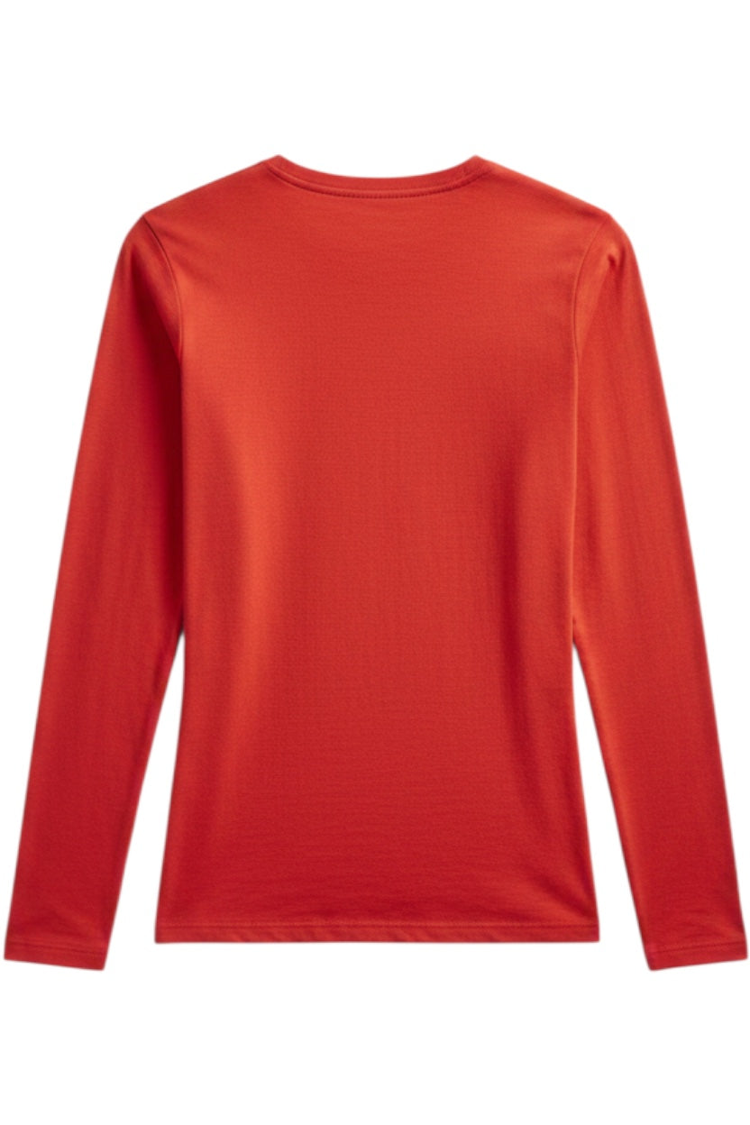 Nike Herren Langarmshirt Rot Größe M
