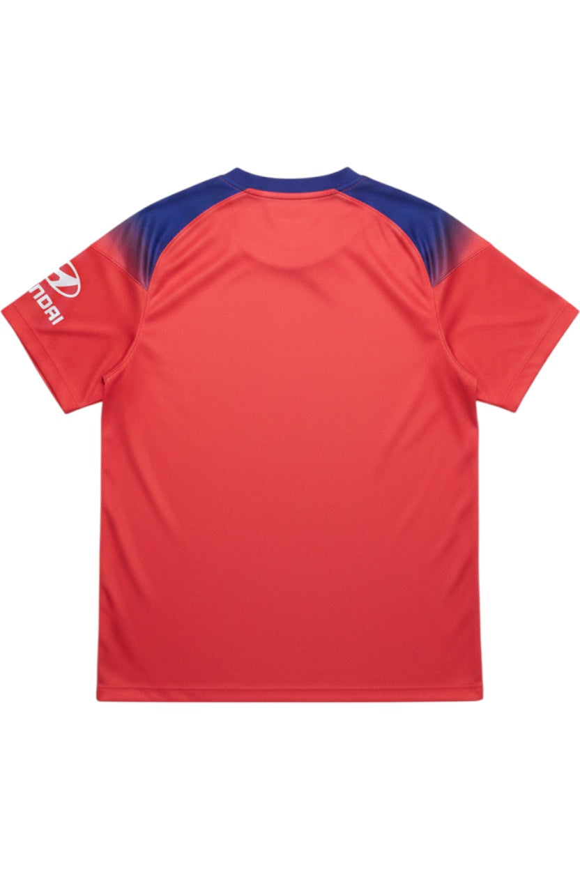 Nike Herren Fußball Trikot Rot Blau Mehrfarbig Streifen Größe L