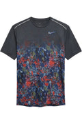 Nike Running Herren T-Shirt Grau-Mehrfarbig Größe L