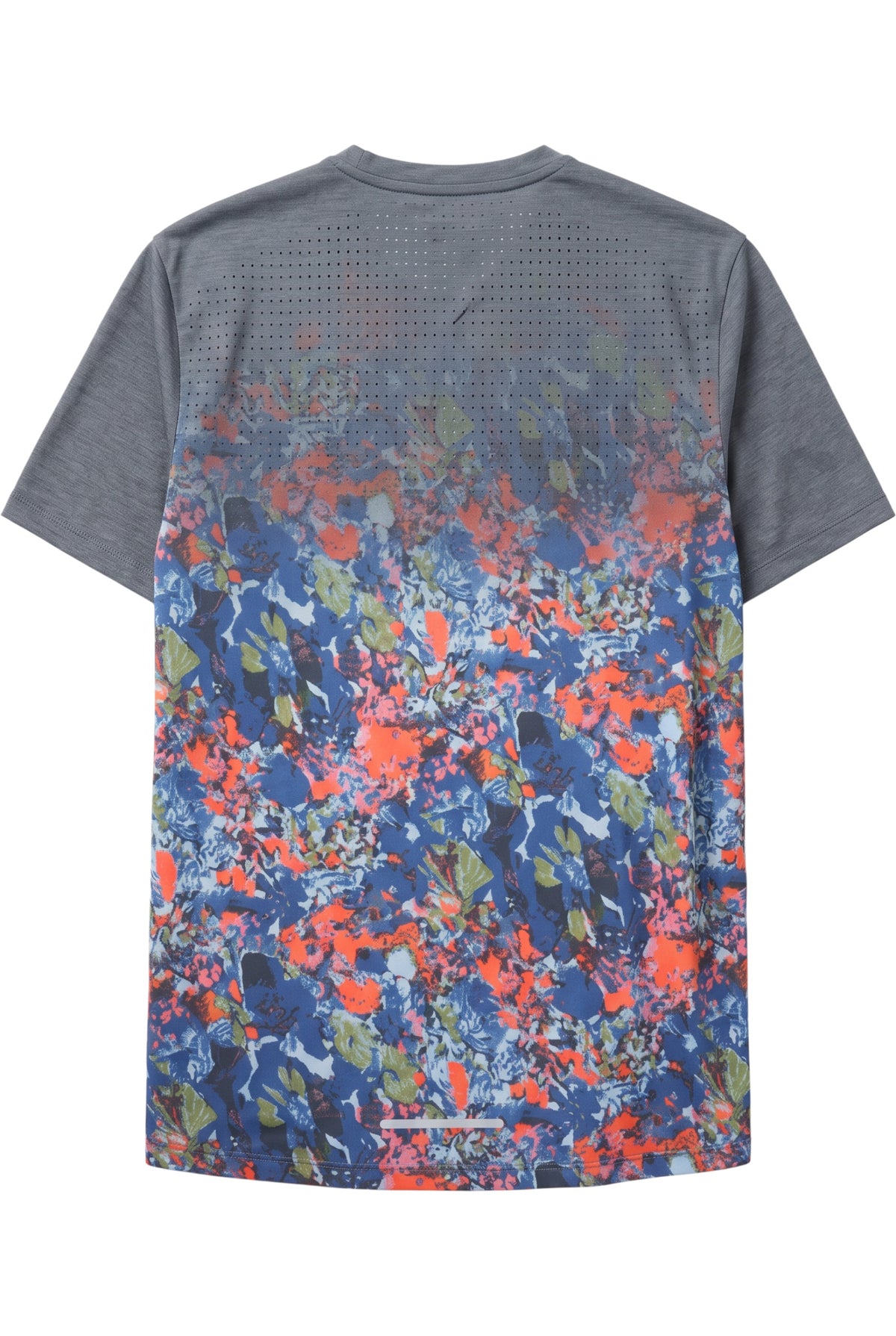 Nike Running Herren T-Shirt Grau-Mehrfarbig Größe L