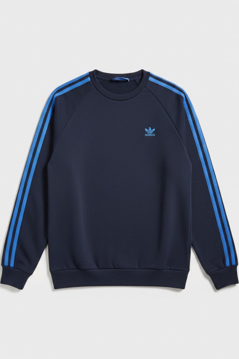 Adidas Herren Sweatshirt Blau Größe M/L