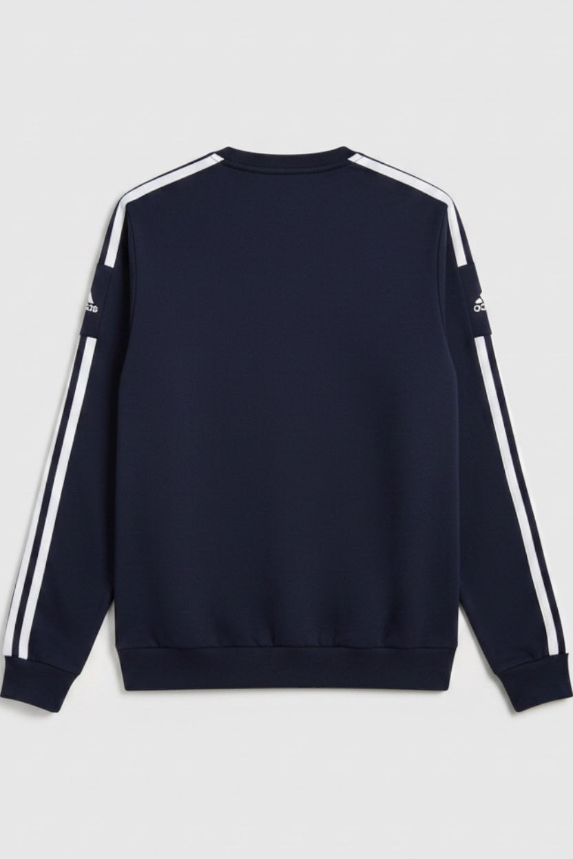 Adidas Herren Sweatshirt Blau Weiß Größe L