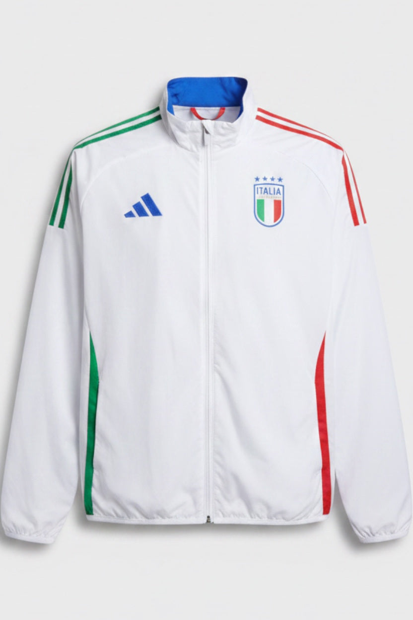 Adidas Herren Wendejacke Weiß Blau Mehrfarbig Größe L