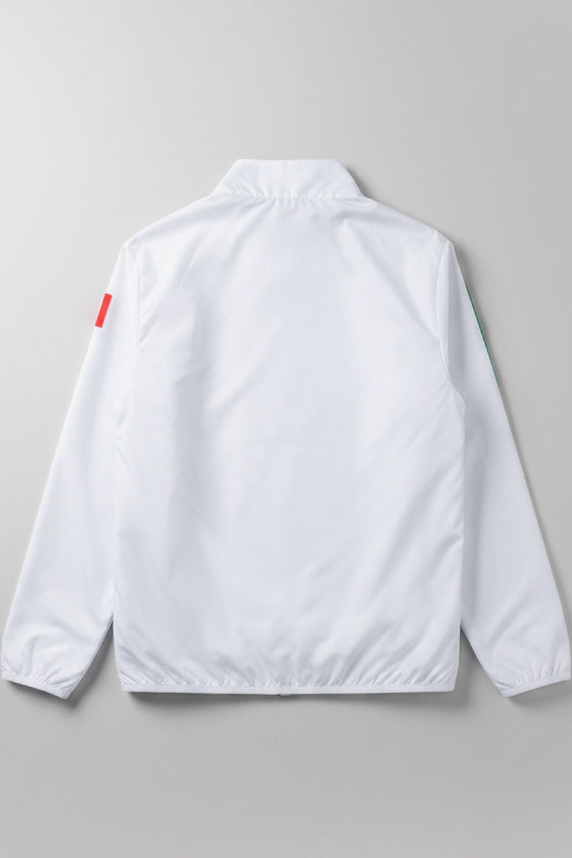 Adidas Herren Wendejacke Weiß Blau Mehrfarbig Größe L