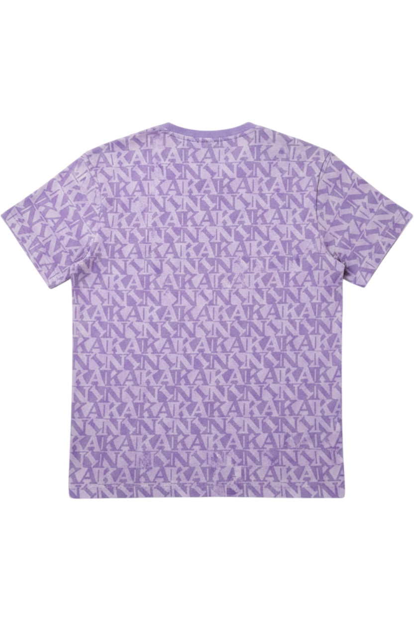 Karl Kani Herren T-Shirt Lila Print Größe S