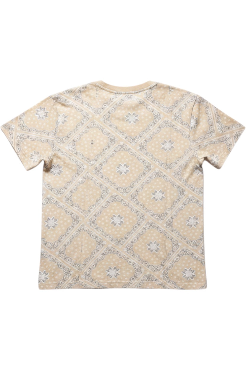 Karl Kani Herren T-Shirt Beige Einfarbig Größe M