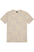 Karl Kani Herren T-Shirt Beige Einfarbig Größe M