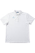 Kappa Herren Poloshirt Weiß Einfarbig Größe L