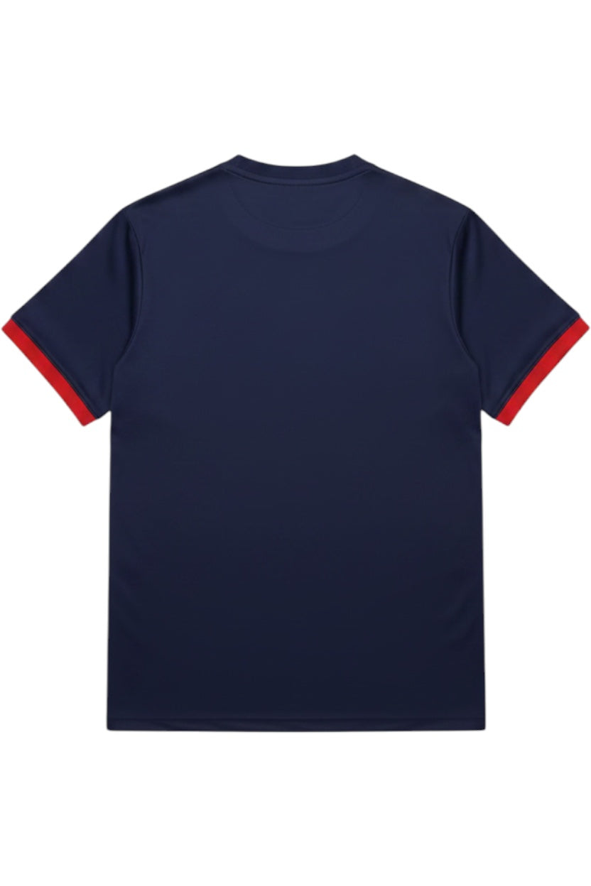 Nike Herren Fußball Trikot Blau Rot Weiß Größe S