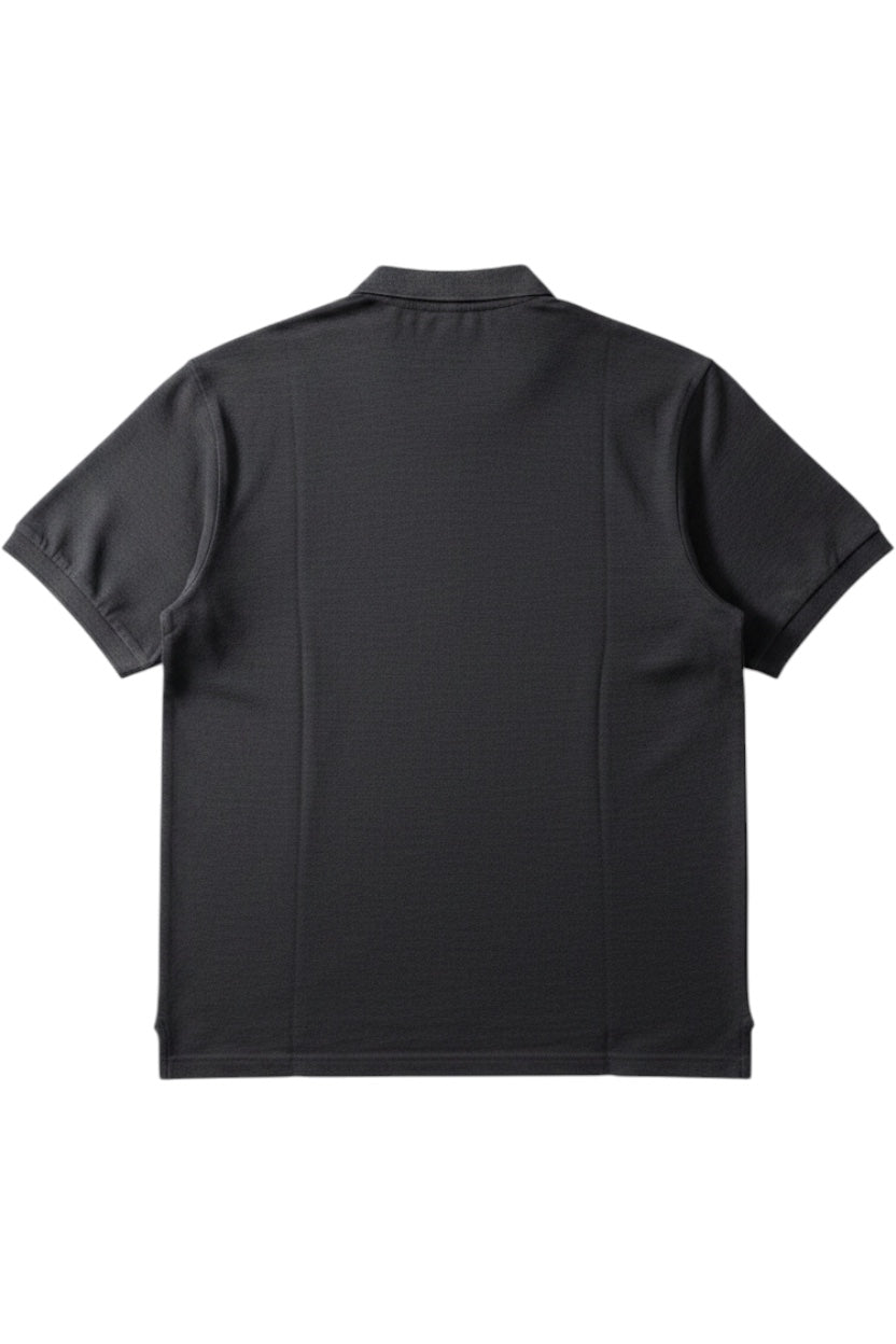 Reebok Herren Poloshirt Grau Einfarbig Größe XL