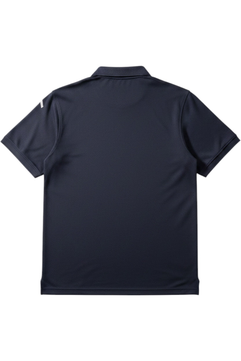 Reebok Herren Poloshirt Grau Gestreift Größe S
