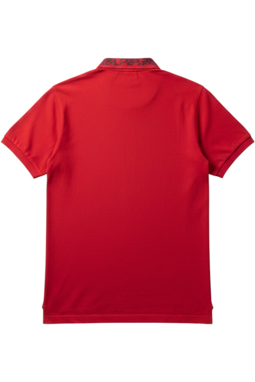 Kappa Herren Poloshirt Rot Größe S