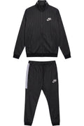 Nike Herren Trainingsset Schwarz Weiß Nadelstreifen Größe L