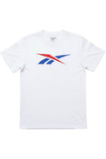 Reebok Herren T-Shirt Weiß Mehrfarbig Größe S