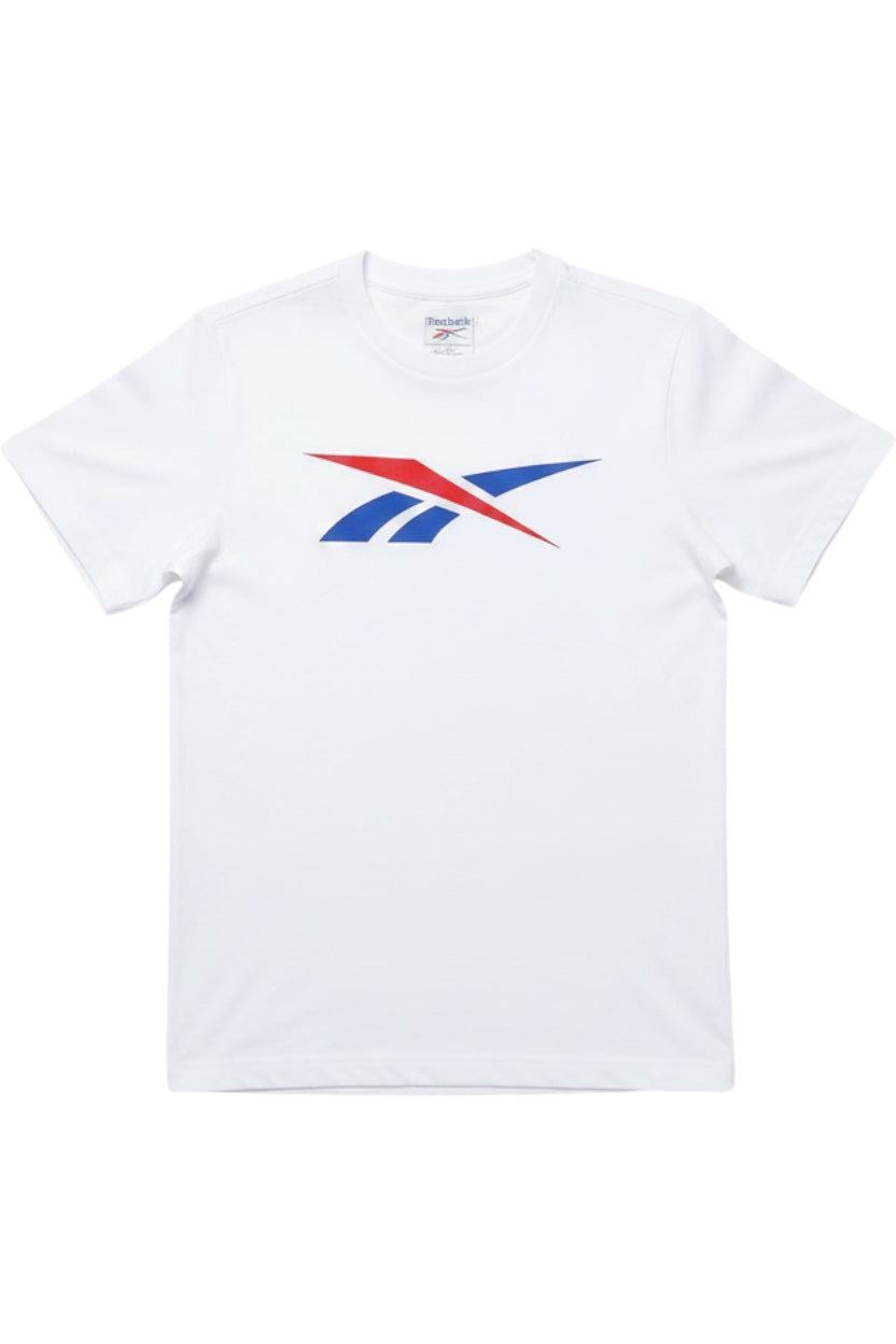 Reebok Herren T-Shirt Weiß Mehrfarbig Größe S