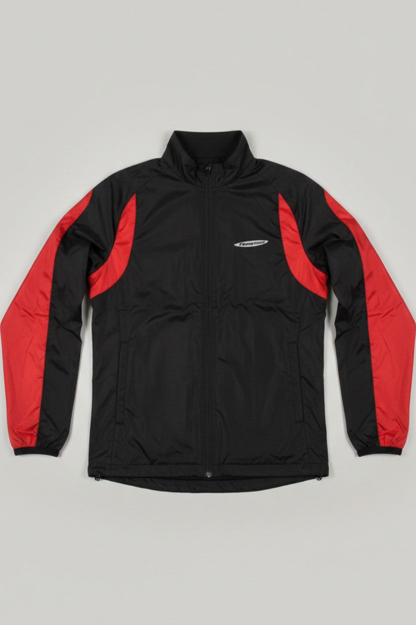Newline Herren Trainingsjacke Schwarz Rot Größe L