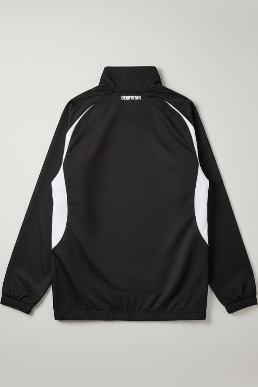 Derbystar Herren Trainingsjacke Schwarz Weiß Größe XXL