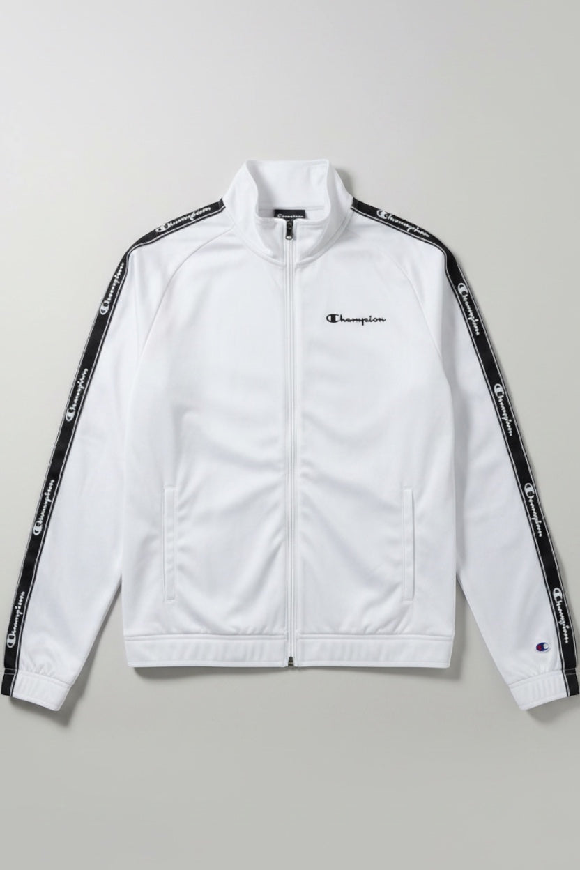 Champion Herren Trainingsjacke Weiß Schwarz Größe M
