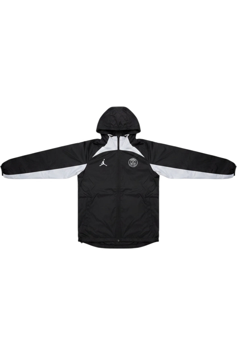 Nike Herren Trainingsjacke Schwarz Weiß Größe S
