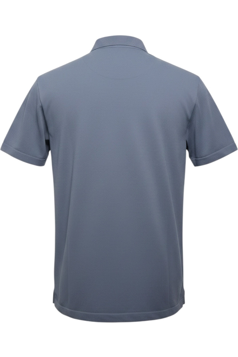 Adidas Herren Poloshirt Blau Größe S