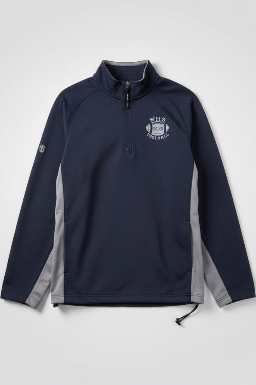 Champion Herren Fleecejacke Blau Grau Größe XL