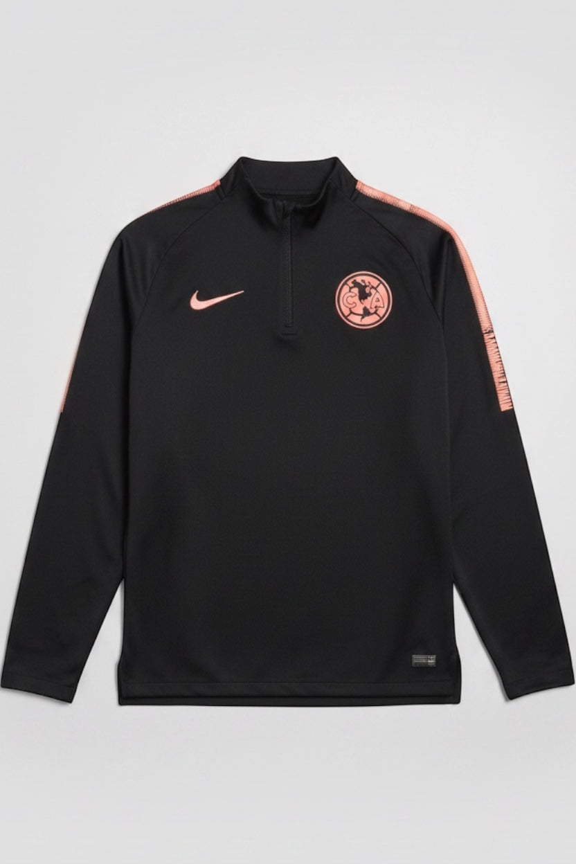 Nike Herren Trainingsoberteil Schwarz Rot Größe M