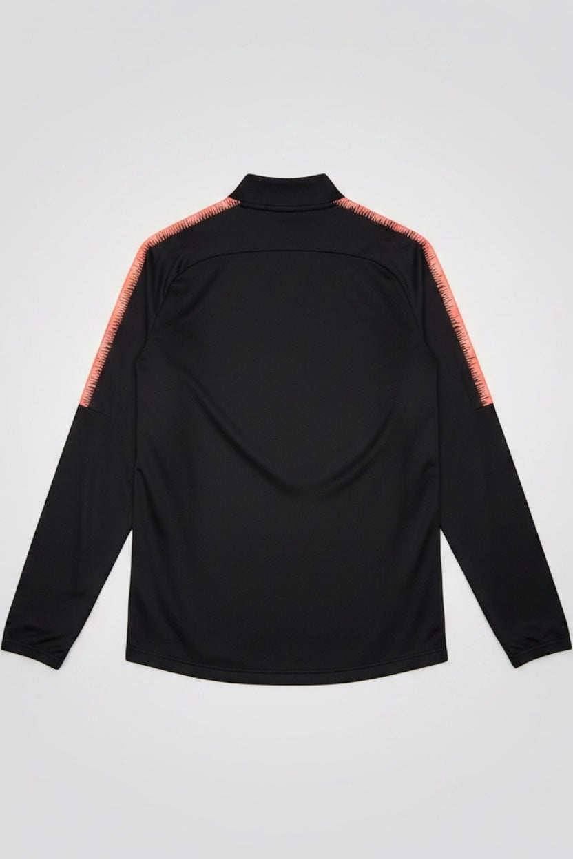 Nike Herren Trainingsoberteil Schwarz Rot Größe M