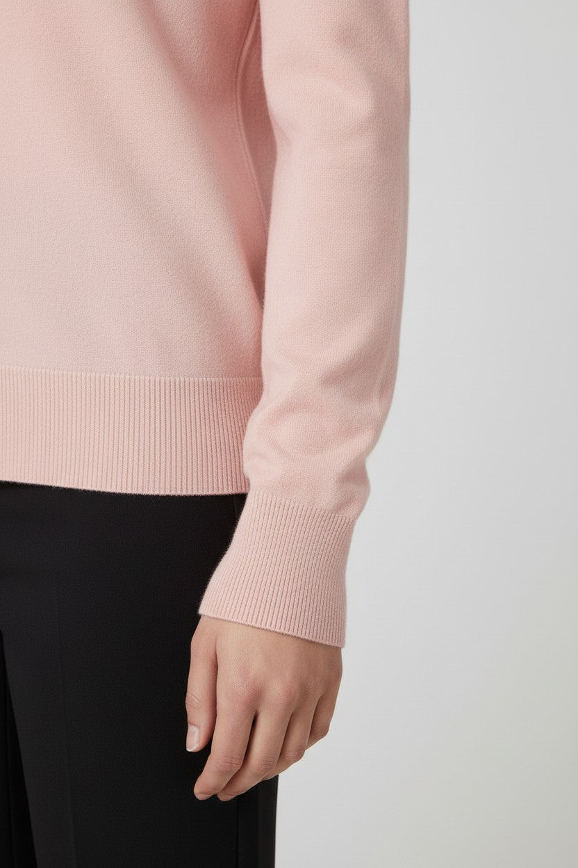 Massimo Dutti Damen Strickjacke Pink Größe XL