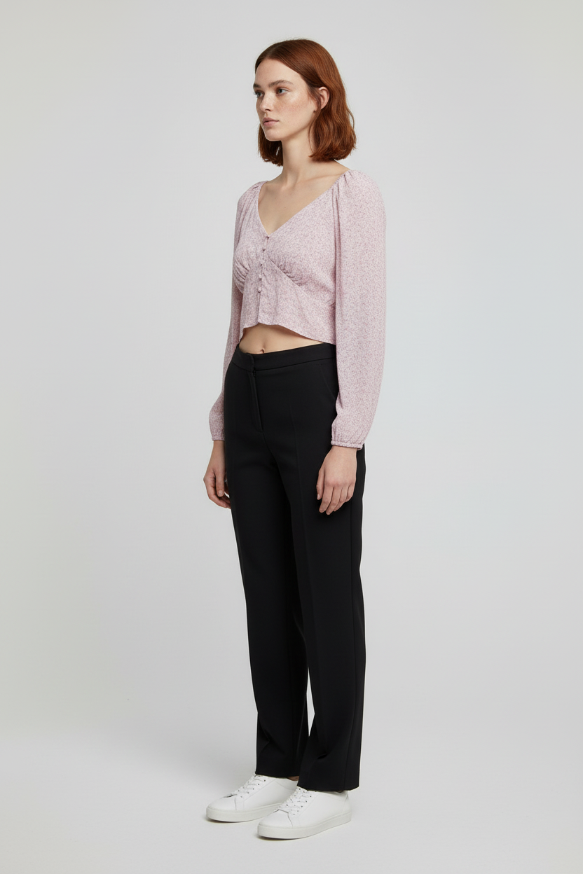 Cotton On Damen Top Pink Braun Weiß Größe XL