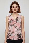 Daniel Laurent Damen Top Pink Mehrfarbig Größe XL