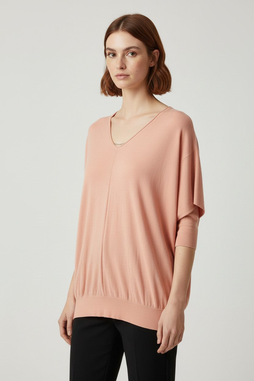 ESPRIT Damen Top Pink Größe XL