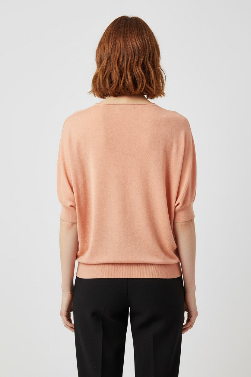 ESPRIT Damen Top Pink Größe XL