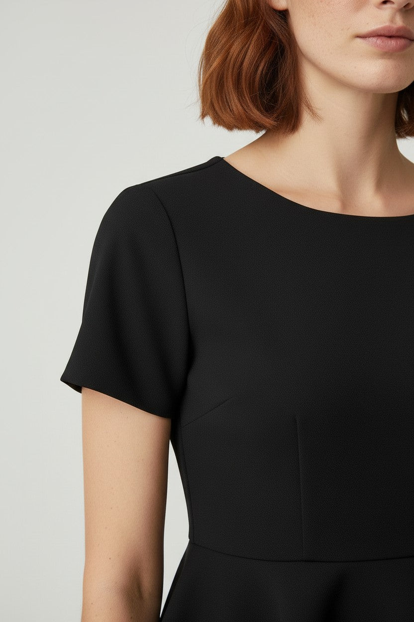 Guess Damen Peplum Top Grau Größe M