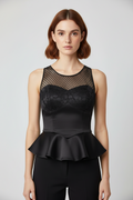 Guess Damen Top Schwarz Größe XS