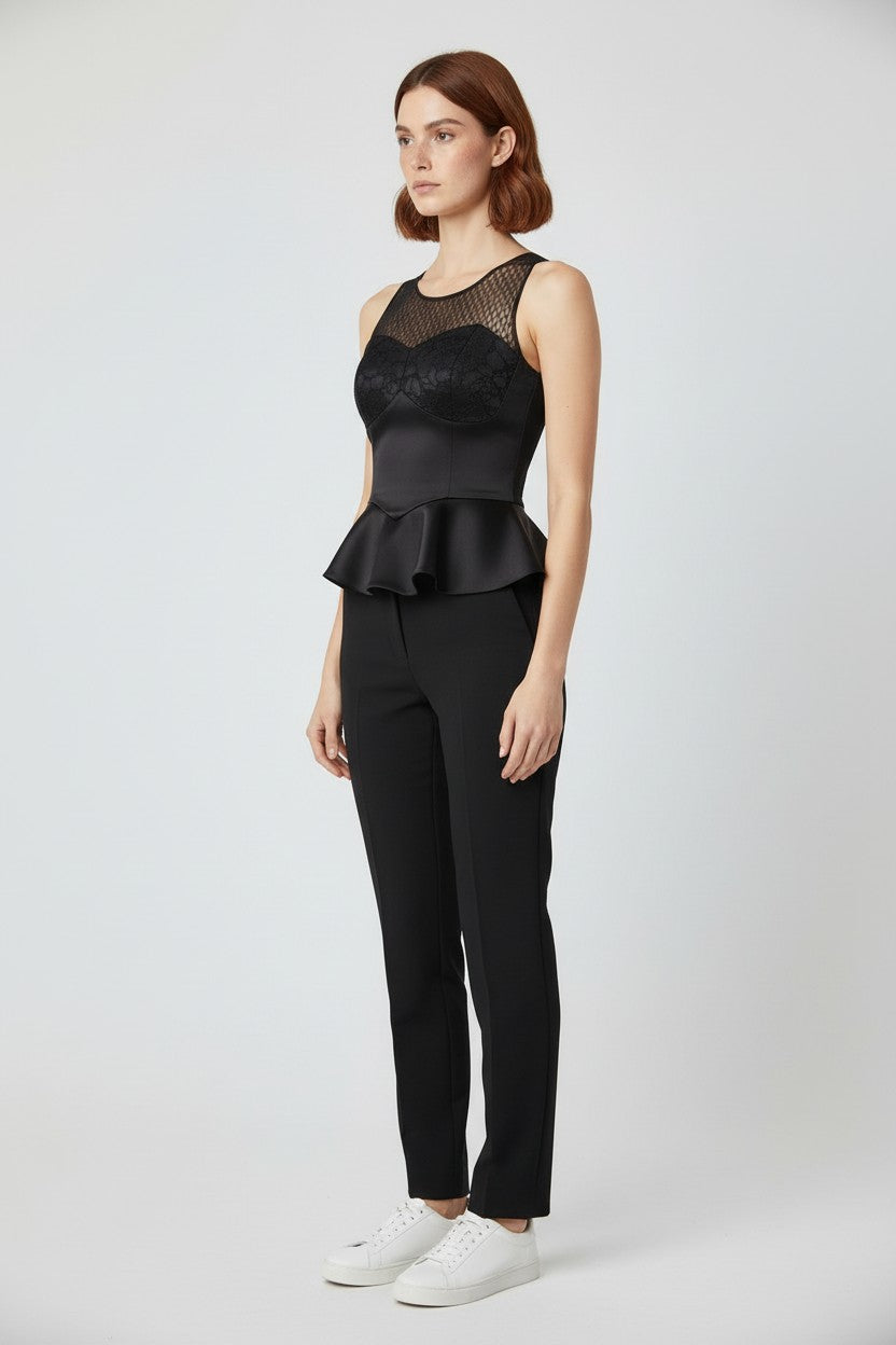 Guess Damen Top Schwarz Größe XS