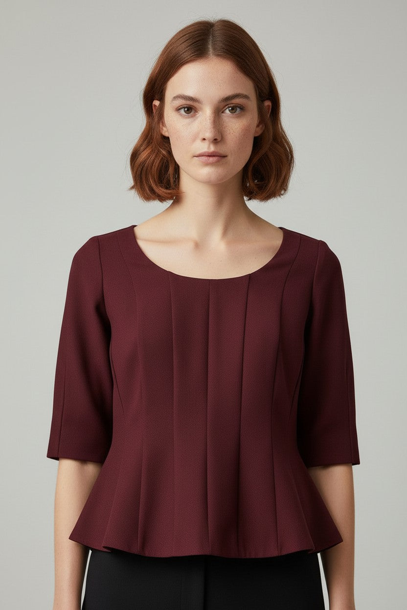 H&M Damen Top Rot Größe M