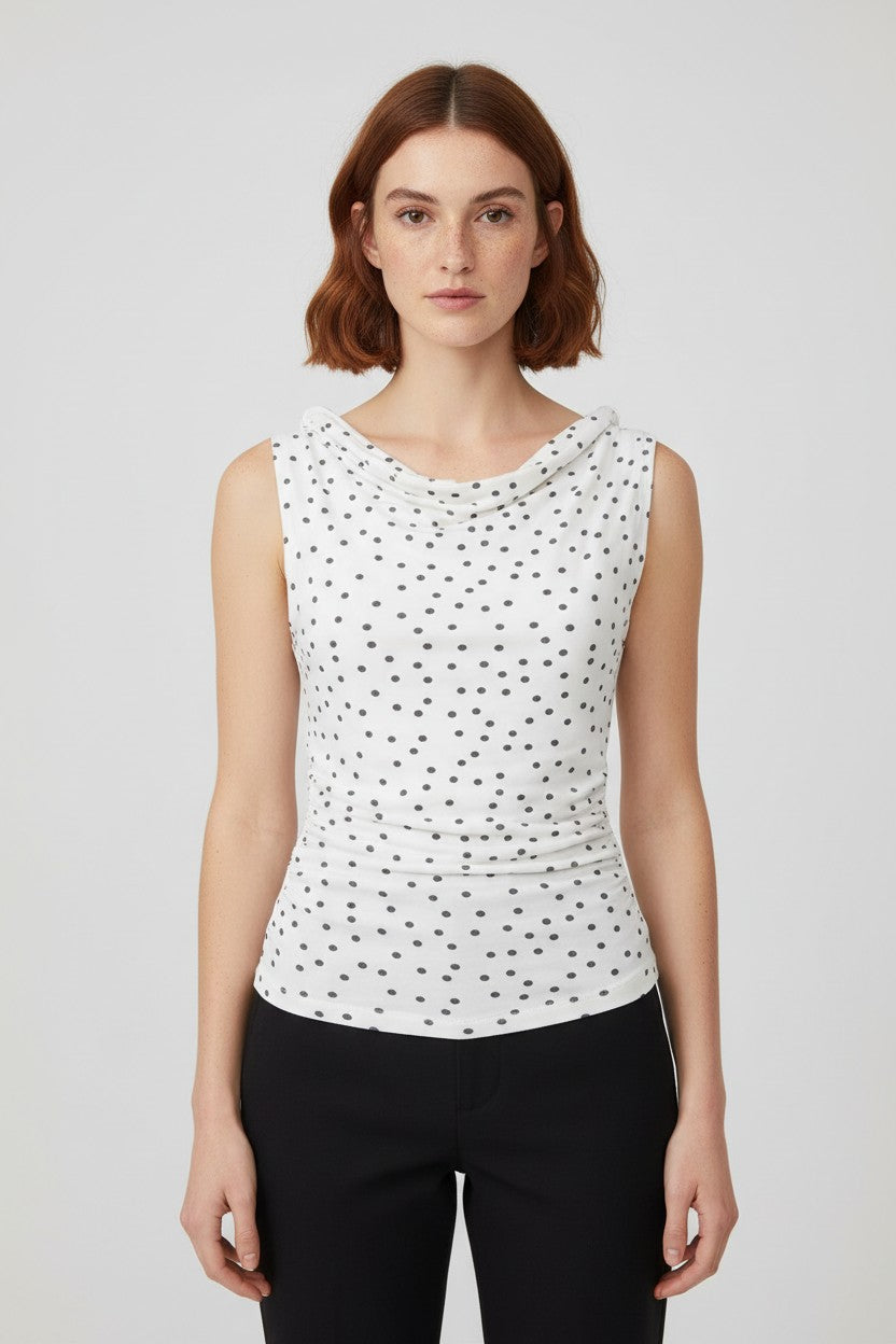 STR Teen Damen Top Weiß Schwarz Größe XS