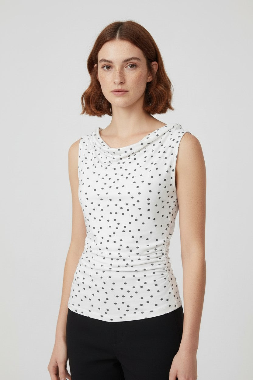 STR Teen Damen Top Weiß Schwarz Größe XS
