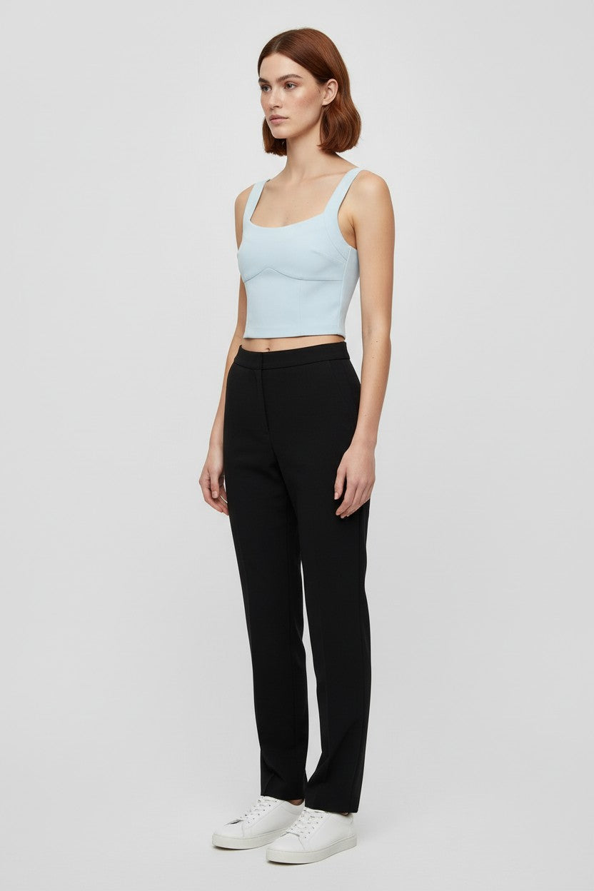 Abercrombie & Fitch Damen Top Blau Größe S