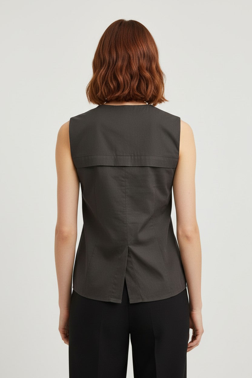 COS Damen Top Grün Größe XS