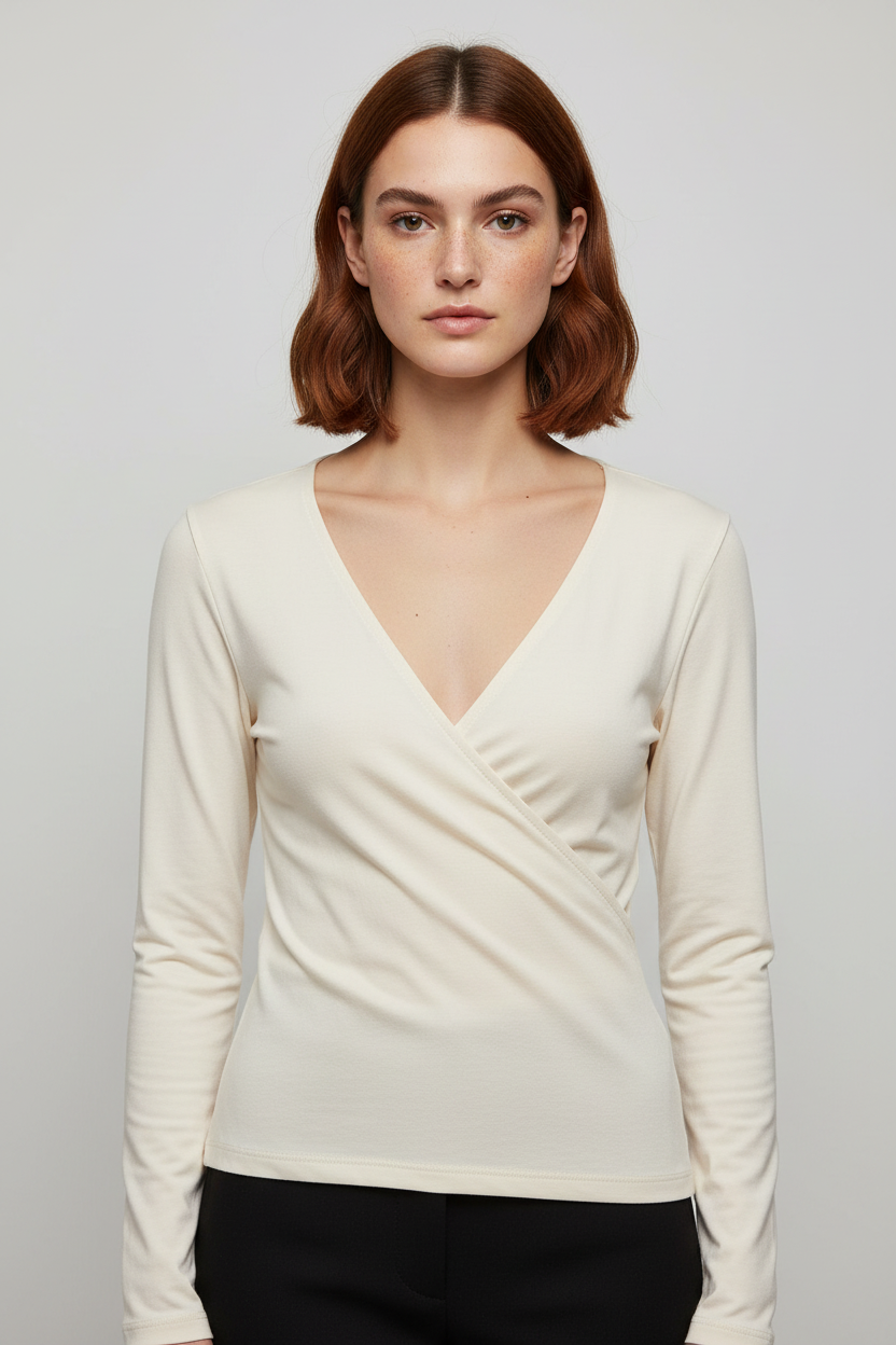 DKNY Damen Top Beige Größe L