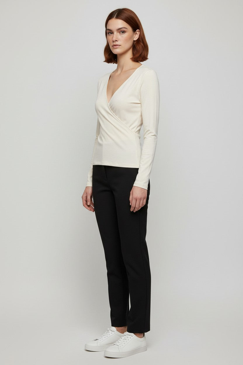 DKNY Damen Top Beige Größe L