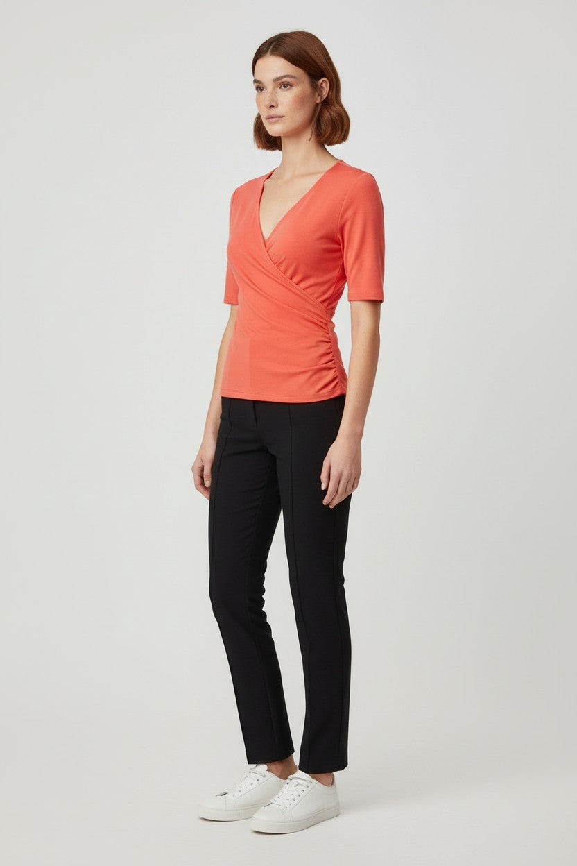 ESPRIT Damen Top Rot Größe XXL