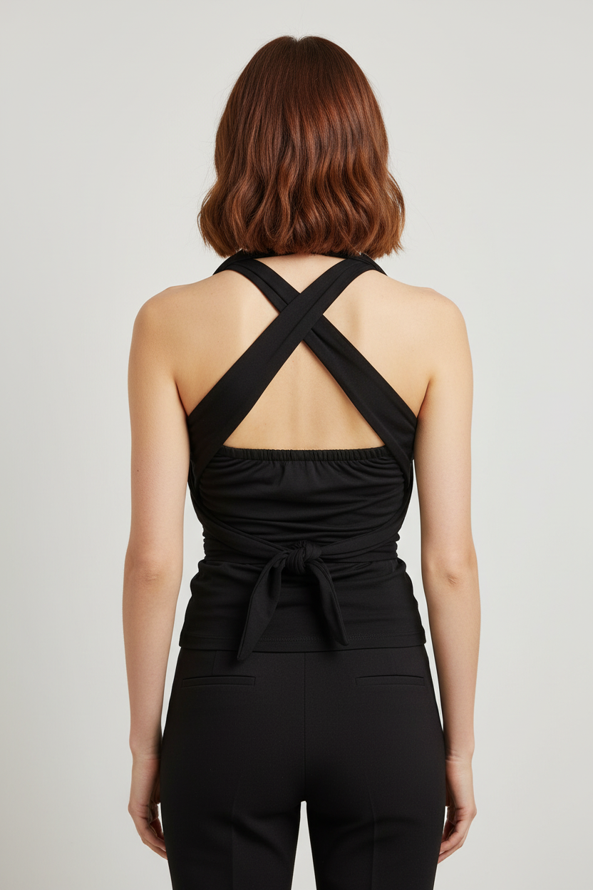 Gestuz Damen Top Schwarz Größe S