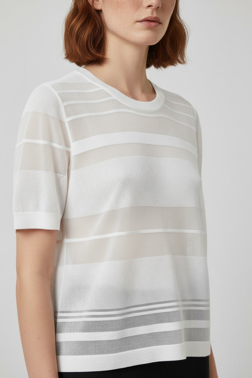 Selected Femme Damen Top Weiß Größe XL