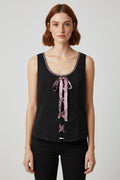Torrid Damen Top Schwarz/Pink Größe L/XL