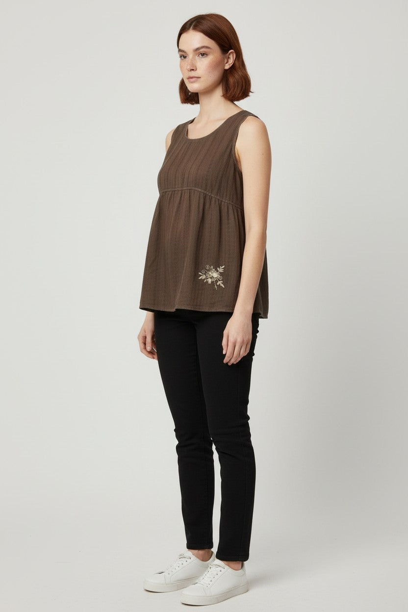 Yessica by C&A Damen Top Braun Größe XL